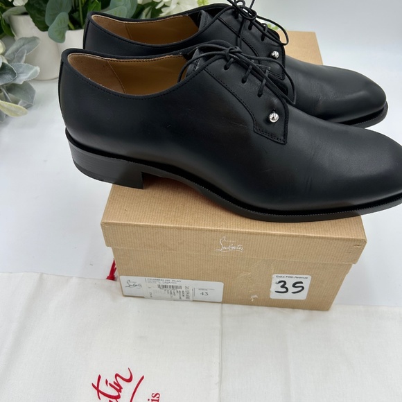 Men’s Christian Louboutin CHAMBELISS leather Oxford size 43 made  in Italy